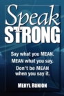 Speak Strong - eBook