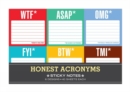 Knock Knock Honest Acronyms: Sticky Note Packet - Book