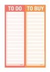 Knock Knock Perforated Pad: To Do/To Buy - Book