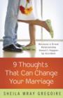 Nine Thoughts That Can Change Your Marriage - eBook