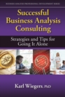 Successful Business Analysis Consulting : Strategies and Tips for Going It Alone - eBook