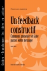 Feedback That Works: How to Build and Deliver Your Message (French) - eBook