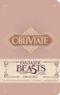 Fantastic Beasts and Where to Find Them: Obliviate Hardcover Ruled Notebook - Book