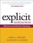 Explicit Instruction : Effective and Efficient Teaching - eBook