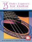 25 Etudes Esquisses for Guitar - eBook