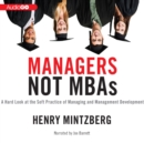Managers Not MBAs - eAudiobook