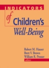 Indicators of Children's Well-Being - eBook