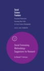 Social Forecasting Methodology : Suggestions for Research - eBook