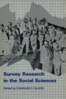 Survey Research in the Social Sciences - eBook