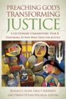 Preaching God's Transforming Justice : A Lectionary Commentary, Year B - eBook