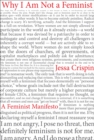 Why I Am Not a Feminist - eBook