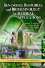 Renewable Resources and Biotechnology for Material Applications - eBook