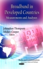 Broadband in Developed Countries : Measurements and Analyses - eBook