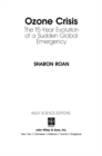 Ozone Crisis : The 15-Year Evolution of a Sudden Global Emergency - eBook