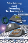 Machining and Forming Technologies. Volume 2 - eBook