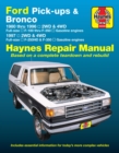 Ford pick-ups F-100-F-350 & Bronco (1980-1996) & F-250HD & F-350 (1997) Haynes Repair Manual (USA) - Book