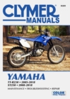 Yamaha TT-R30 and XT250 (2005 - 2018) Clymer Repair Manual - Book