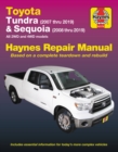 Toyota Tundra & Sequoia : 41821 - Book