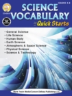 Science Vocabulary Quick Starts, Grades 4 - 9 - eBook