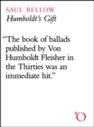 Humboldt's Gift - eBook
