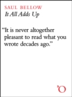 It All Adds Up : From the Dim Past to the Uncertain Future - eBook