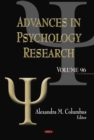Advances in Psychology Research. Volume 96 - eBook