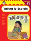 Writing to Explain, Grades 3 - 6 - eBook