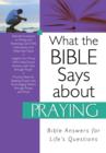 What the Bible Says about Praying - eBook