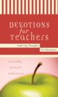 Devotions For Teachers - eBook