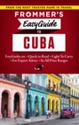 Frommer's EasyGuide to Cuba - eBook