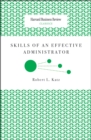 Skills of an Effective Administrator - eBook