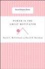 Power Is the Great Motivator - eBook