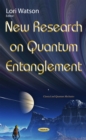 New Research on Quantum Entanglement - eBook