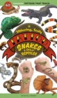Slithering, Scaly Tattoo Snakes & Other Reptiles : 50 Temporary Tattoos That Teach - Book