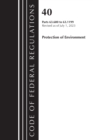 Code of Federal Regulations, Title 40 Protection of the Environment 63.600-63.1199, Revised as of July 1, 2023 - Book