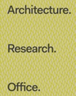 Architecture. Research. Office. - Book