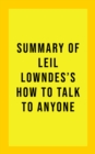 Summary of Leil Lowndes's How to Talk to Anyone - eBook