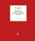Proceedings of the Maryland Court of Appeals, 1695-1729 - eBook