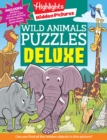 Wild Animals Puzzles Deluxe - Book