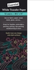 Essential White Transfer Paper : 12 Sheets, 8 1/2   x 11 - Book