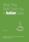What They Didn't Teach You In Italian Class - Book