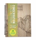 Conservation Wooden Journal : Laser Engraved Wood, Notebook With Quotes, Hiking Journal, Camping Journal - Book