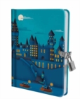 Harry Potter: Hogwarts Castle at Night Lock and Key Diary - Book