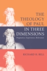 The Theology of Paul in Three Dimensions : Dogmatics, Experience, Relevance - eBook
