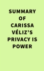 Carissa Veliz's Privacy Is Power - eBook