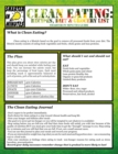 Clean Eating : Recipes, Diet & Grocery List - eBook