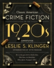 Classic American Crime Fiction of the 1920s - eBook