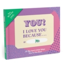 Knock Knock I Love You Because … Book Fill in the Love Fill-in-the-Blank Book & Gift Journal - Book