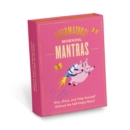Knock Knock Affirmators! Mantras (Morning) Card Deck, 40 Cards - Book
