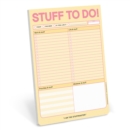 Knock Knock Stuff To Do Big & Sticky Notepads - Book